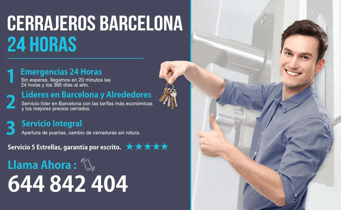 cerrajeros - Cerrajero Barcelona 24 Horas Baratos Cambiar Cerraduras Bombin